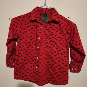 I shirt long sleeve button down  Shirt for a youth Size 6